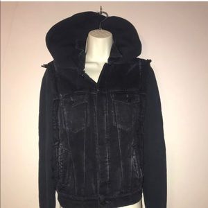 Citizens of Humanity Hoodie Jean Jacket M.